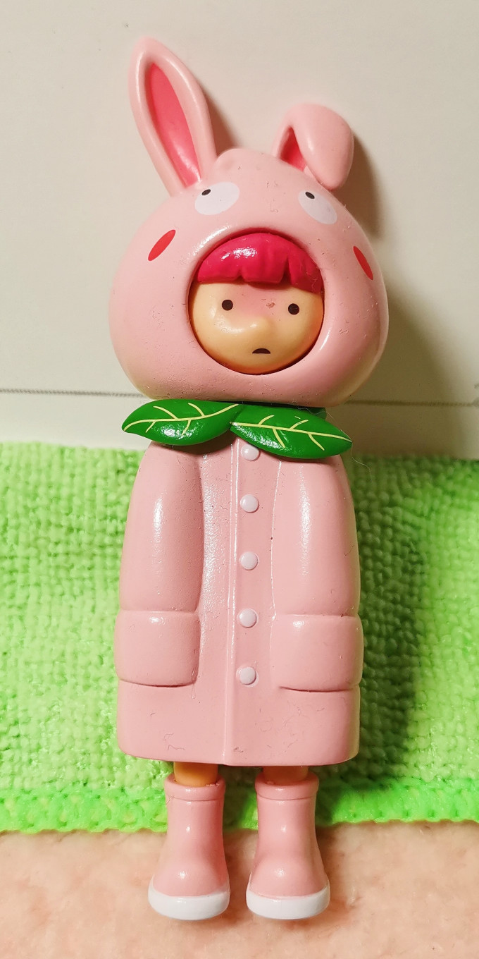 寻找独角兽潮流玩具怎么样 超级粉嫩的潮玩手办——想桃兔_什么值得买