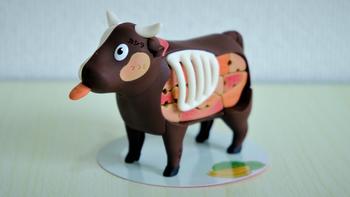 瞎摸瞎玩 篇三十二：牛牛这么可爱，怎么可能不好吃！——MegaHouse 特选烤肉(牛)立体拼图