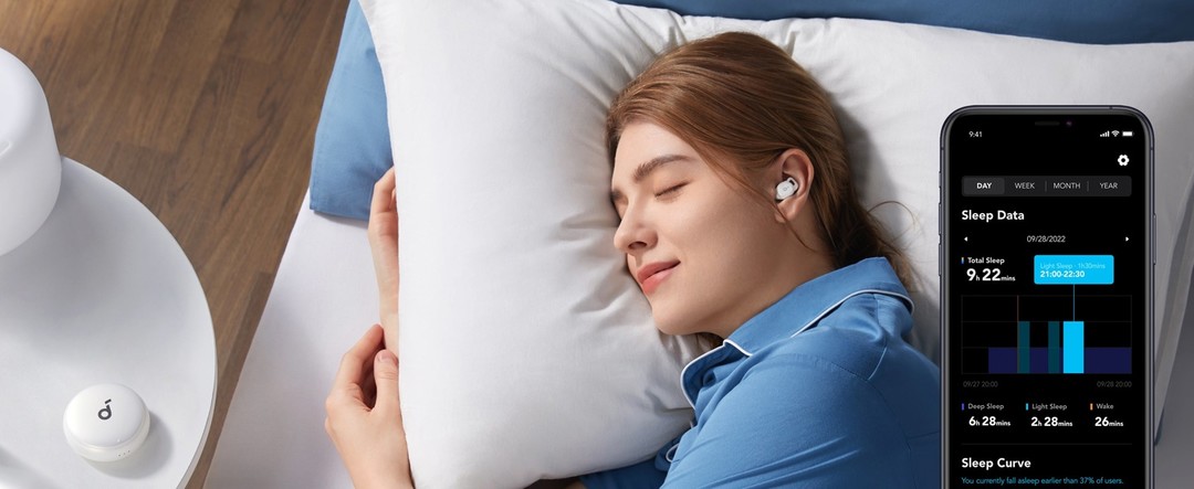 助眠：安克发布 Soundcore Sleep A10 真无线降噪耳机，35dB 降噪，50小时总续航