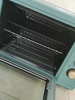 柏翠PE3040gr新款网红搪瓷电烤箱家用复古烘