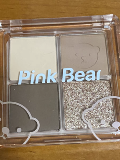 pinkbear的四色眼影06号色甜腻布朗尼