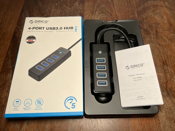 Orico/奥睿科4口USB3.0扩展器物美价廉