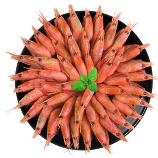 禧美 加拿大熟冻北极甜虾 500g/袋 65-85只 