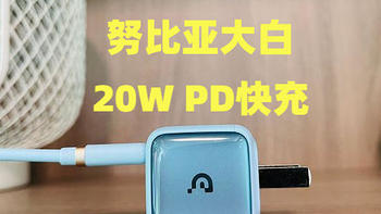 努比亚大白20W PD快充套装测评，iPhone原装同款芯片，用的放心
