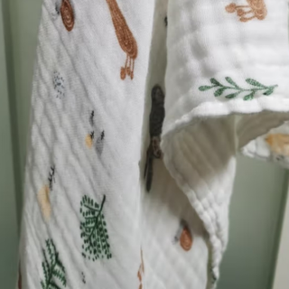 京造婴儿纱布浴巾