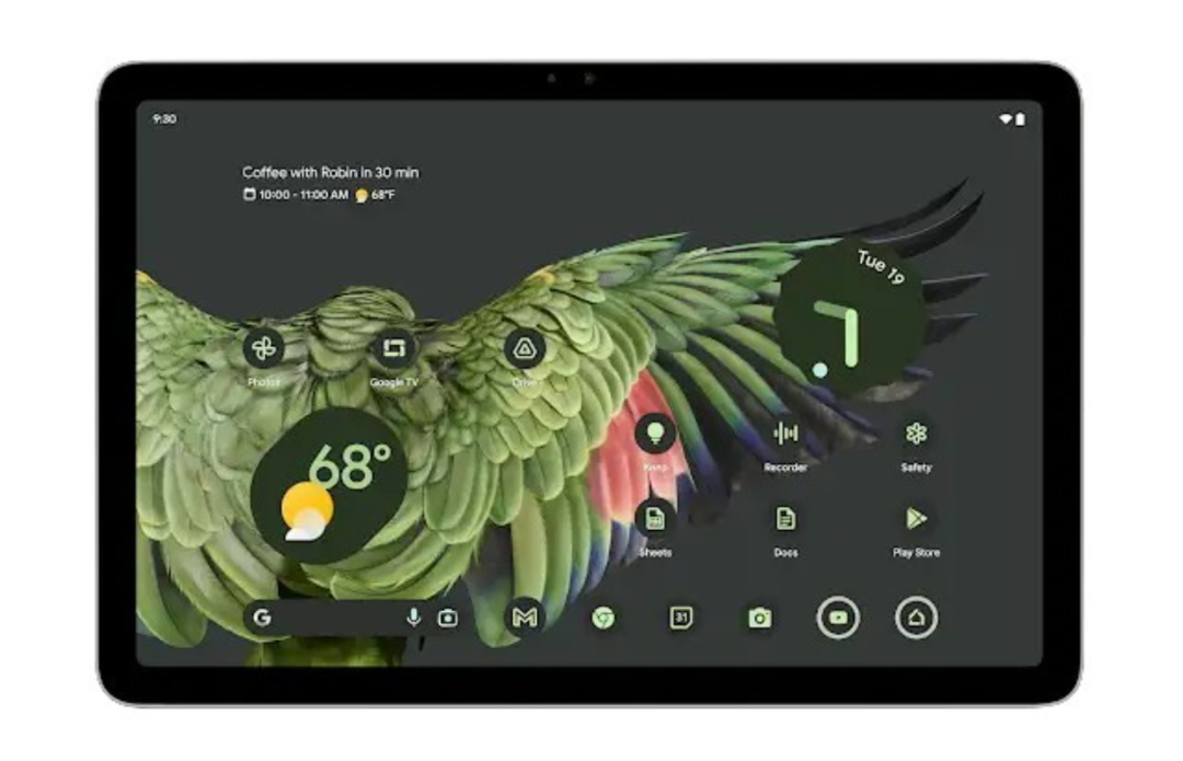 谷歌官宣 Pixel Pad 平板电脑，陶瓷机身、Tensor G2自研芯、带扩展坞