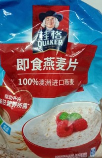 桂格（QUAKER）即食燕麦片1000克袋装 