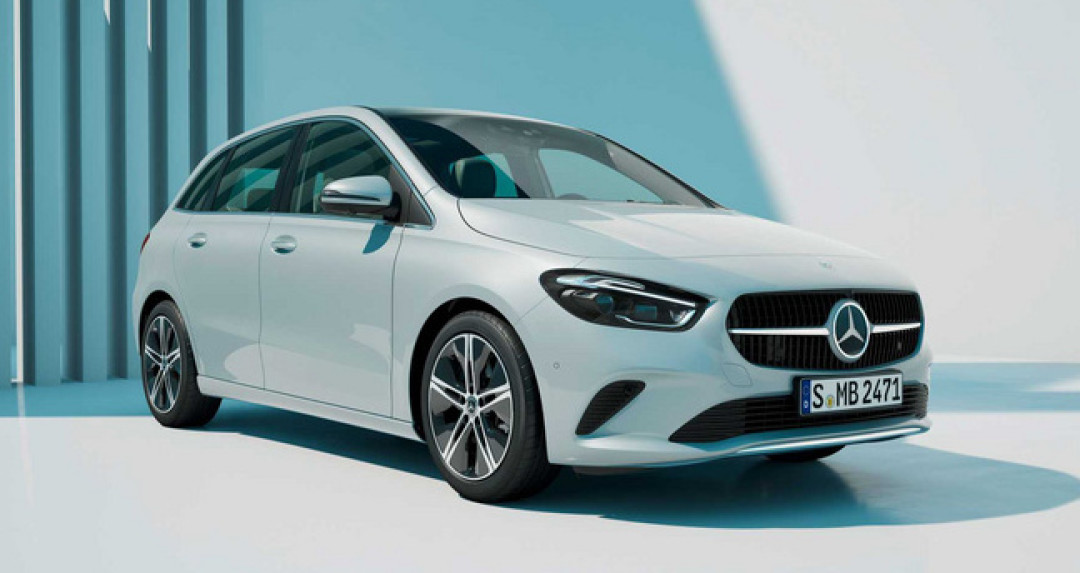 新款奔驰b级官图发布  燃油/插混双动力