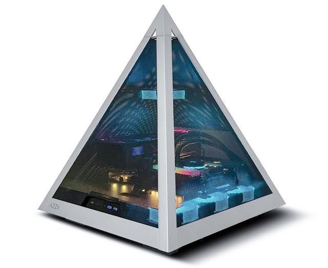 AZZA 推出 804M Mesh 机箱：金字塔造型，支持 E-ATX 大板