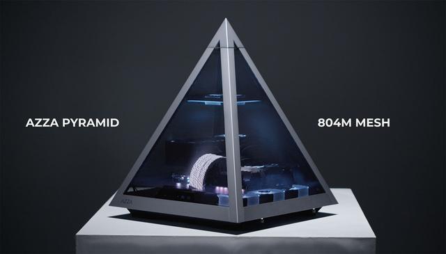 AZZA 推出 804M Mesh 机箱：金字塔造型，支持 E-ATX 大板