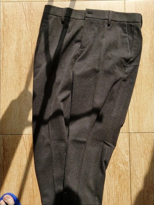 卡丹路秋冬季毛呢裤子男士修身长裤韩版百搭