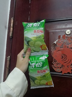 黄瓜！味的！薯片诶！