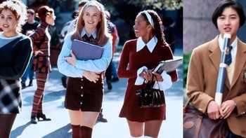 美式校园风和秋天太搭了，这样复古风格的制服也算JK制服？