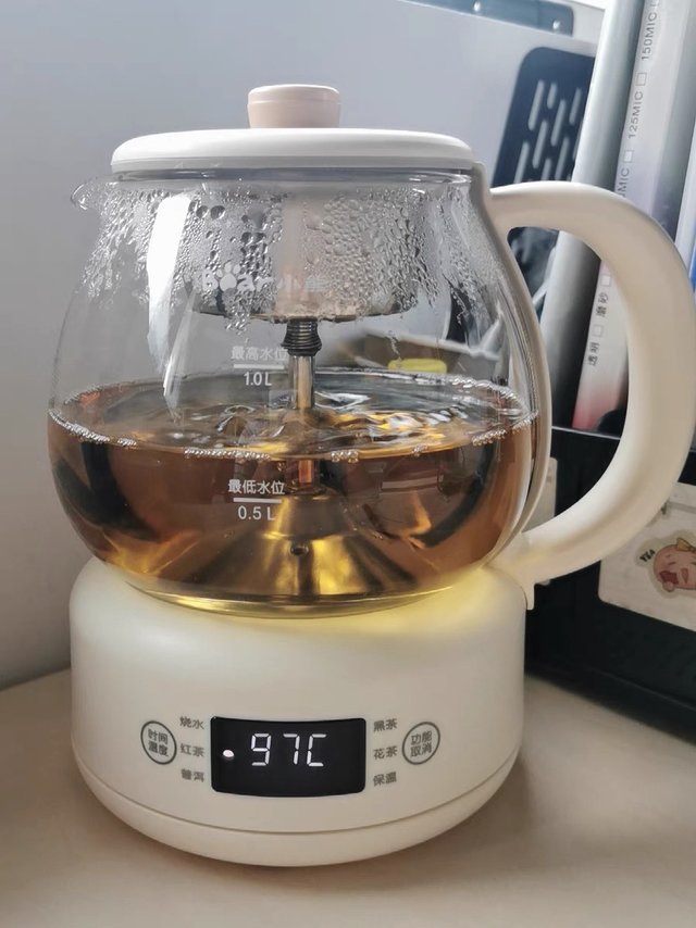 小熊煮茶器黑茶煮茶壶家用自动蒸茶器