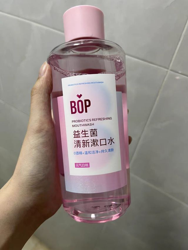 BOP益生菌漱口水清新口气持久留香！