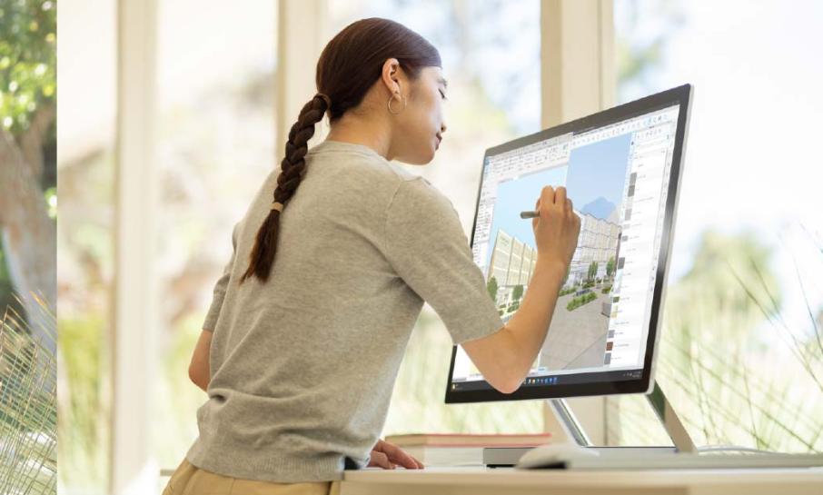 微软发布 Surface Studio 2+ 创意工作站一体机，第11代酷睿+RTX 3060