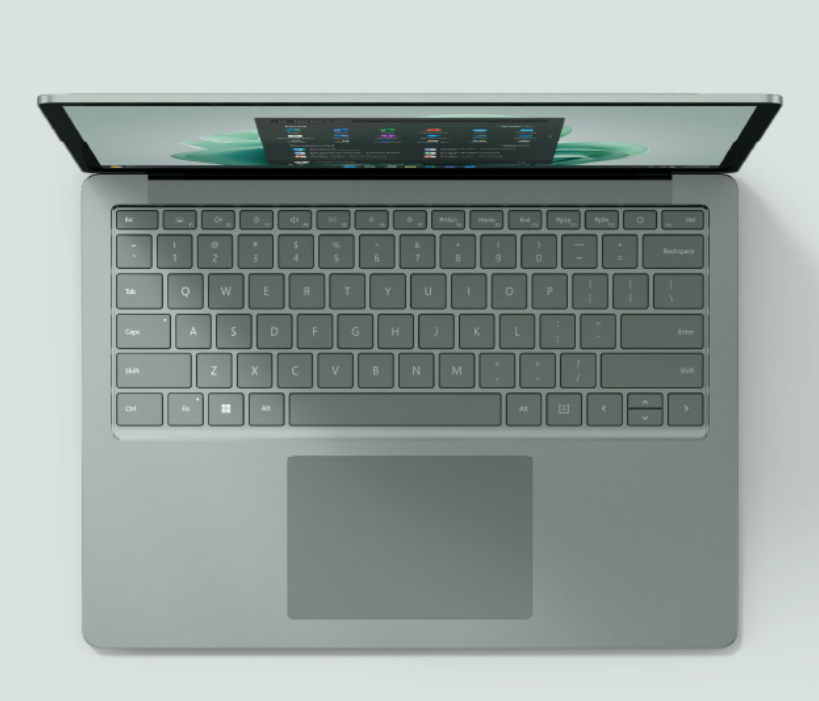微软发布 Surface Laptop 5 笔记本，升级第12代酷睿、增加“仙茶绿”配色