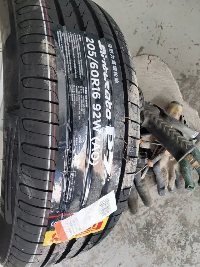 倍耐力p7轮胎质量很好操控抓地力都非常棒