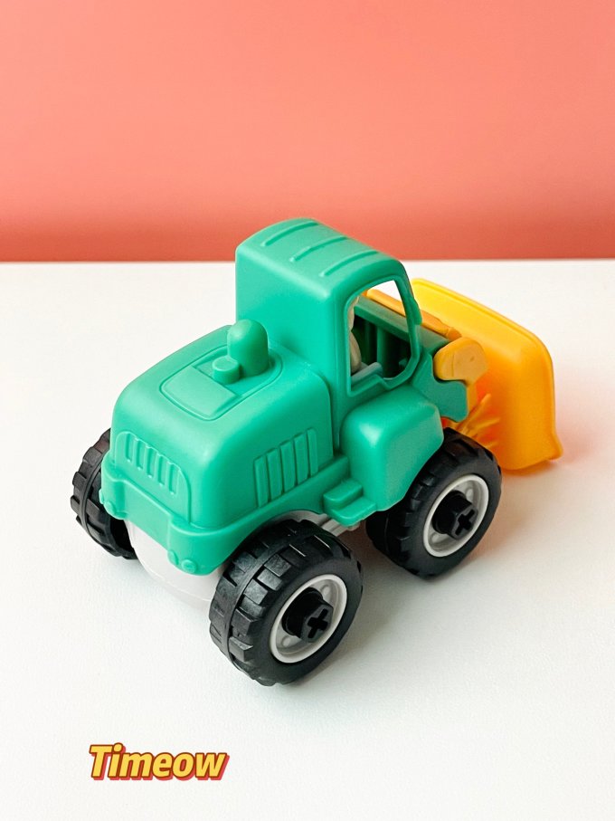 贝恩施益智玩具怎么样 宝宝的小铲车 永远都玩不够_什么值得买