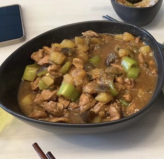 这个鸡腿肉真的是下饭