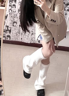 jk必备杏色西服！