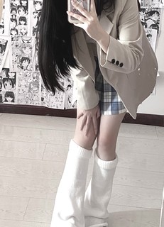 jk必备杏色西服！