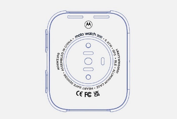 摩托罗拉新款 Moto Watch 200 智能手表入网，大变样、支持5ATM防水