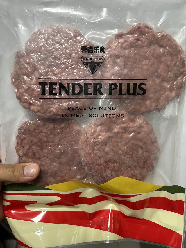 天谱乐食的牛肉饼