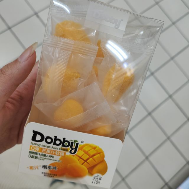 dobby的芒果软糖神还原芒果的味道！