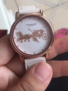 COACH蔻驰格兰德系列腕表，经典马车图案！