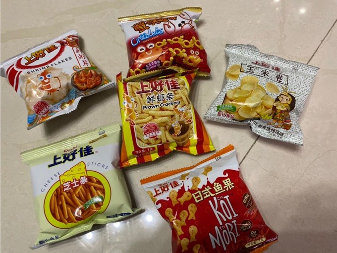 上好佳膨化食品