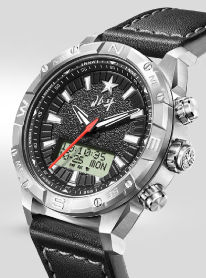 北斗手表  银色 ta314-10