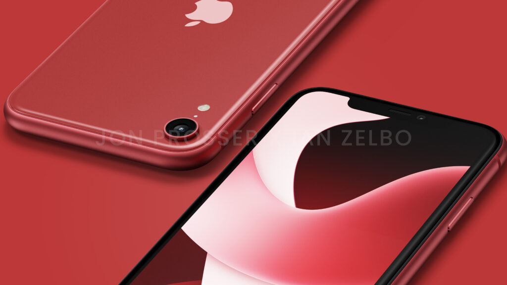 网传丨iPhone SE 4 渲染图出炉，复刻 iPhone XR 设计