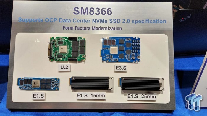 铠侠展示新一代SSD，慧荣新旗舰 SM8366 PCIe 5.0 主控首秀