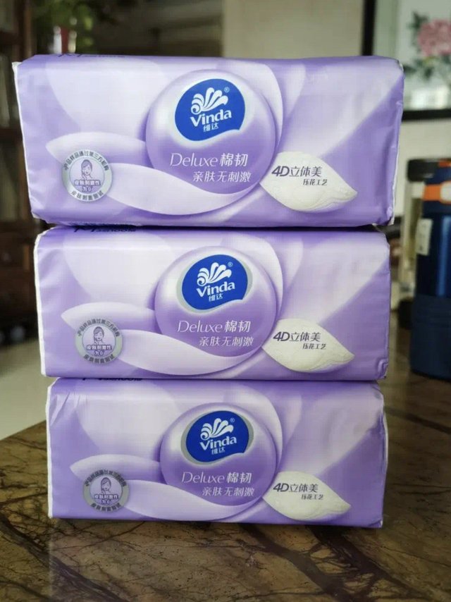 一块钱一包的维达抽纸！这可是100抽的！