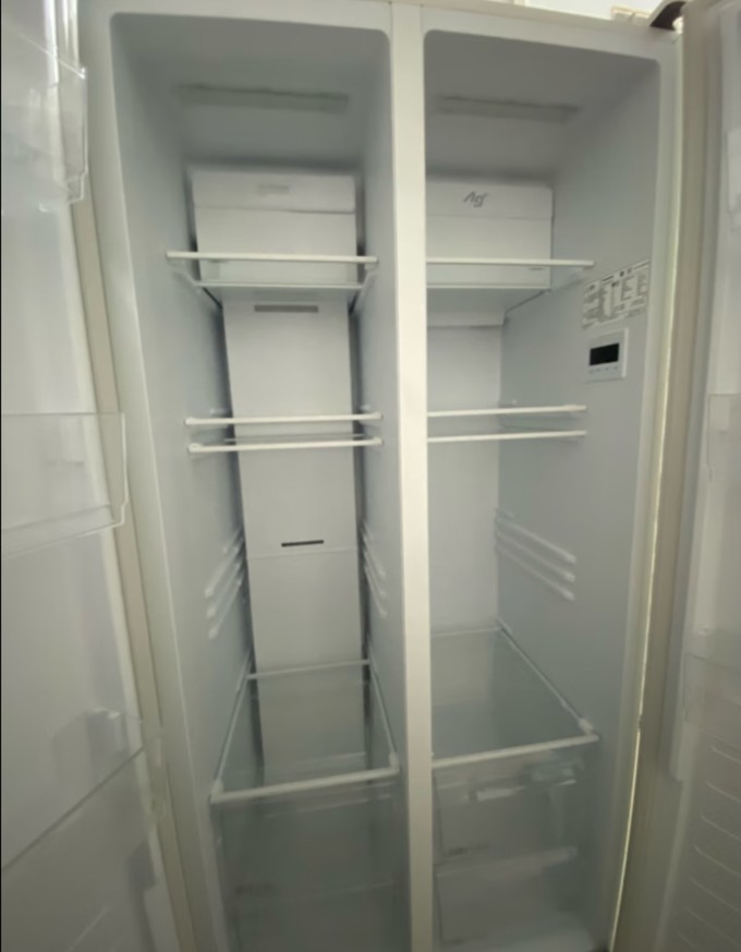 松下对开门冰箱