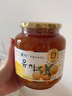 韩国进口全南蜂蜜柚子茶1kg果酱