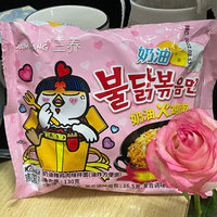 超级好吃韩国甜辣奶油火鸡面！
