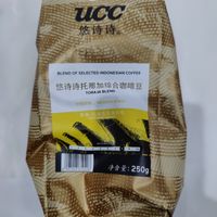 UCC咖啡豆开袋