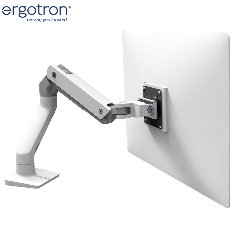 Ergotron HX 重型显示器支架开箱体验：释放桌面空间，让视角调整更弹性！