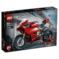 LEGO乐高积木机械组42107杜卡迪V4R10+男女孩儿童拼插玩具男女孩生日礼物摩托赛车收藏摆件