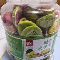 每果时光综合水果脆片500g罐装即食冻干水果