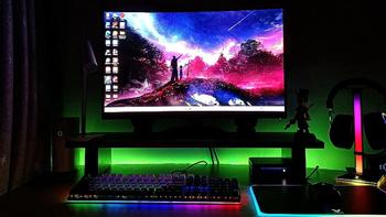 电脑硬件折腾 篇四：电脑桌面改造，搭配几款RGB灯效好物，瞬间提升沉浸感！