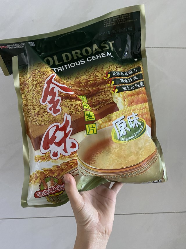 我最最爱的金味燕麦片！嘻嘻
