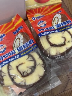 阿华田蛋糕卷80g×1包营养面包早餐食品联代餐