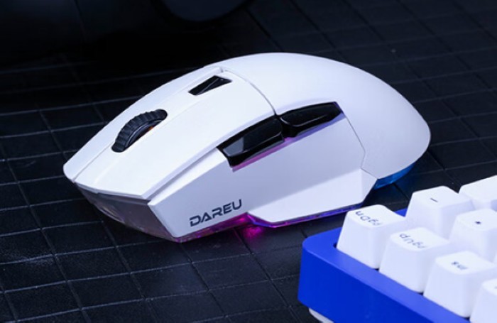 达尔优发布 A955 高端三模游戏鼠标，衡力按键技术，充电底座