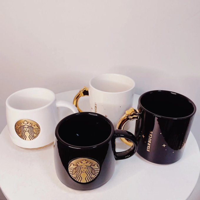 星巴克陶瓷杯怎么样 星巴克星空情侣对杯结婚礼物!