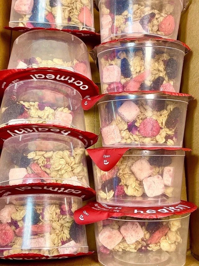 自带碗的麦片，当早餐真的好方便