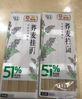 面条口感Q弹，有明显的荞麦特有味道