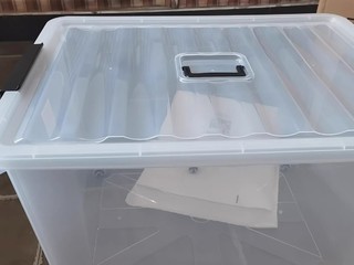 禧天龙透明塑料家用特大号收纳箱加厚整理箱